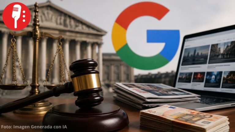 Condena a Google a pagar 125 millones de euros a medios por prácticas anticompetitivas