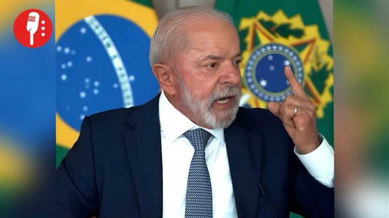 Lula ataca a Flávio Bolsonaro por aranceles de Estado Unidos