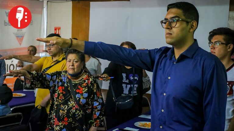 Pablo Quintero rinde protesta como integrante de la COPACO en Moctezuma Segunda Sección