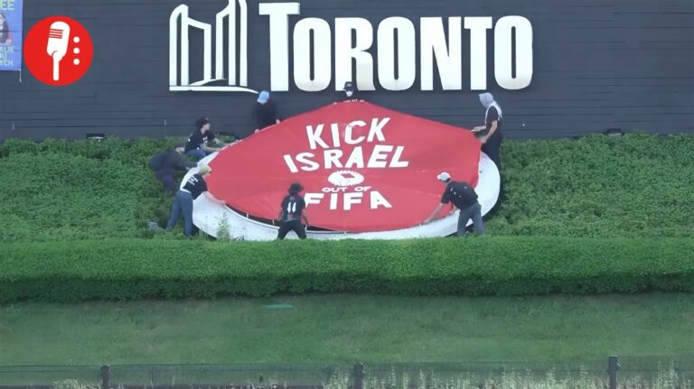 Protestas sacuden la Copa del Mundo en Toronto