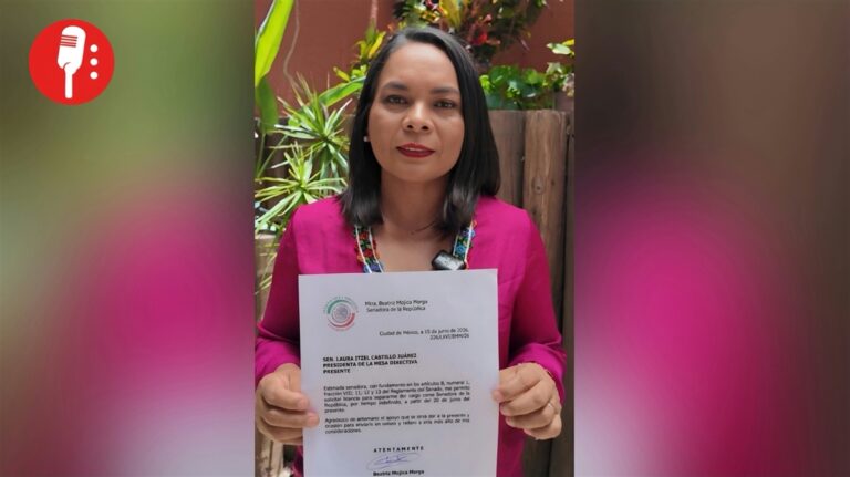 Mojica pide licencia al Senado para buscar candidatura en Guerrero