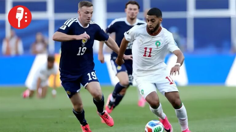 Marruecos sufre, pero gana: un gol a los 71 segundos le bastó para vencer a Escocia