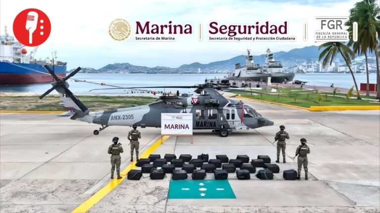Semar golpea al narco con el mayor decomiso de cocaína en costas de Guerrero