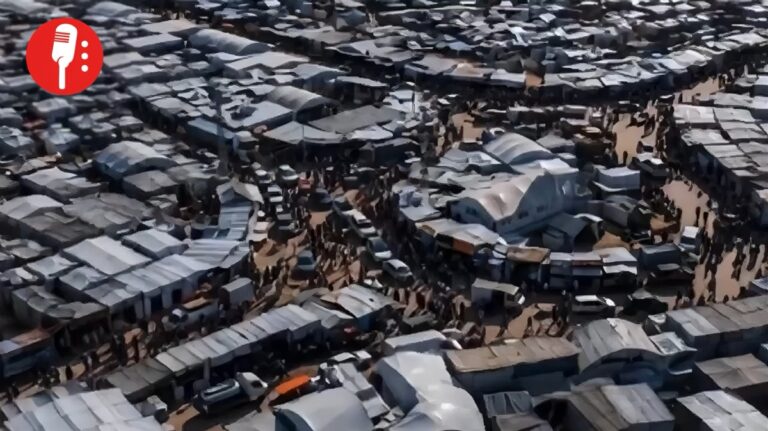 Millones de palestinos sobreviven entre tiendas y escombros