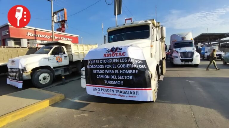 Transportistas de AMOTAC bloquearán carreteras este miércoles en protesta nacional