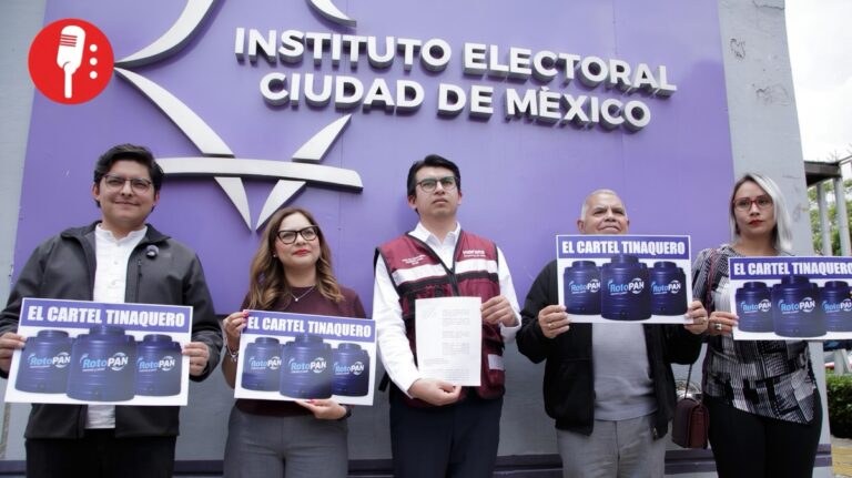 Morena denuncia al PAN por vender tinacos como si fueran apoyos sociales en Tlalpan y Xochimilco