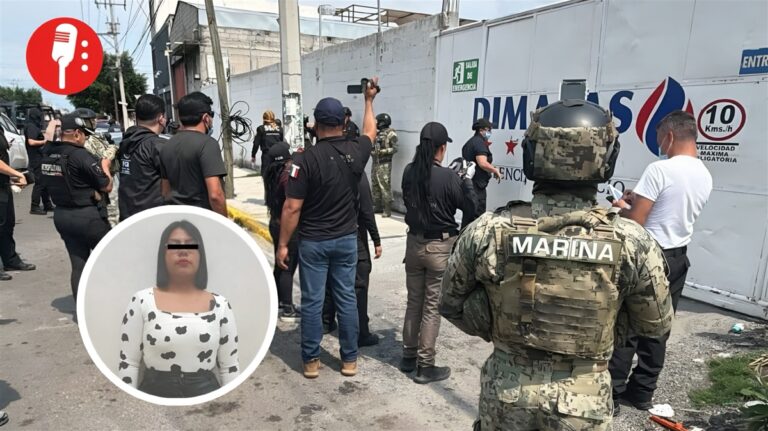 Aseguran dos gaseras huachicoleras en Ecatepec y detienen a una mujer