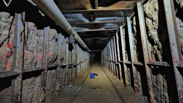 CJNG construye túnel para contrabando de drogas
