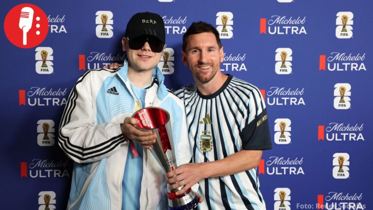 Bizarrap admite que le habían avisado un día antes que debía entregarle premio MVP a Messi