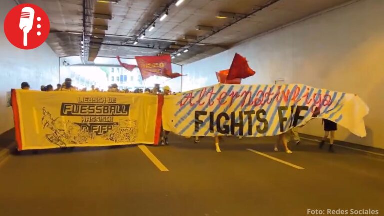 Estalla furia en Zúrich: hinchas marchan hasta sede de FIFA para exigir la cabeza de Infantino