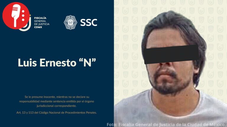 Vinculan a proceso a Luis Ernesto “N” por feminicidio de Gaeli en CDMX