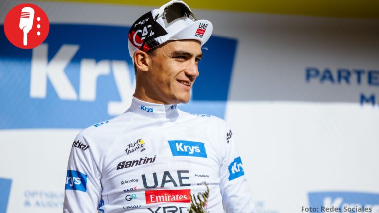 Isaac Del Toro se mantiene tercero en tabla general del Tour de France