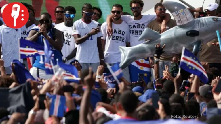 Cabo Verde recibe como héroes a sus futbolistas tras histórico mundial