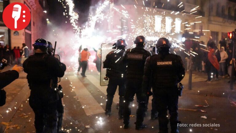 Caos en París tras celebraciones por pase de Francia a semifinales del Mundial