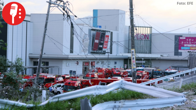 Explosión en centro comercial de Japón agrava saldo del terremoto en Kumamoto