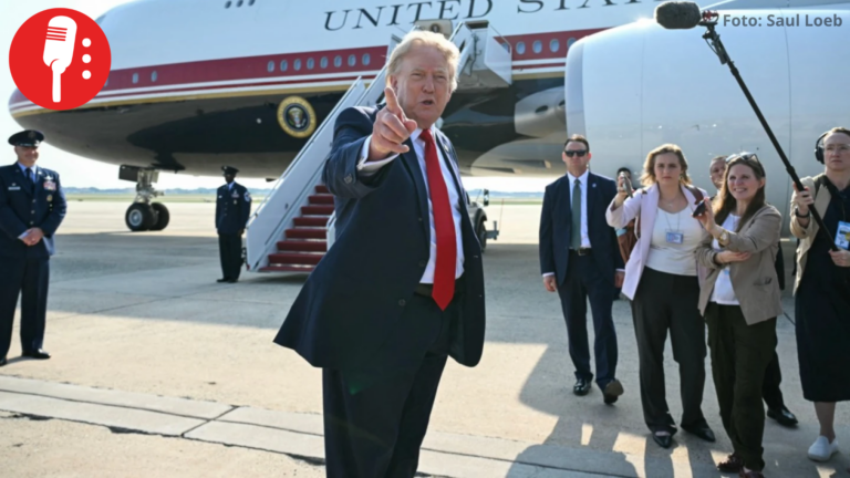Trump presume lujoso avión regalado por Qatar: “es el avión que EUA merecía”