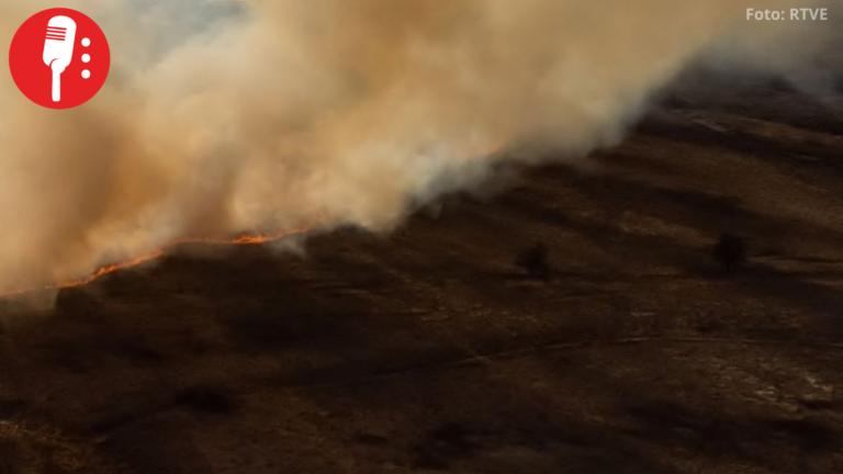 Incendio cerca de Zaragoza supera las 12 mil hectáreas y mantiene en alerta a Aragón