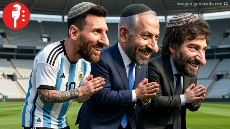 Netanyahu presume apoyar a Argentina por Milei; usa a Messi para reforzar su mensaje político