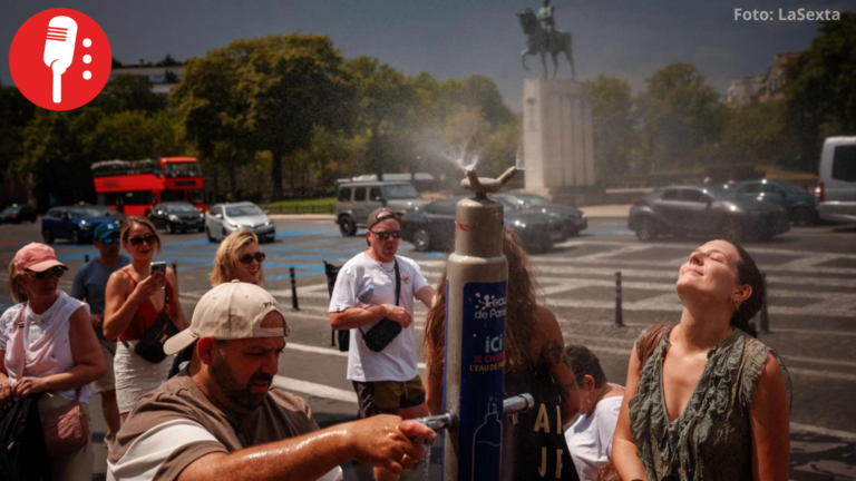 Francia mantiene alerta roja por calor extremo; 26 millones de personas afectadas