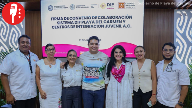 DIF Playa del Carmen y CIJ refuerzan acciones para prevenir adicciones y cuidar la salud mental