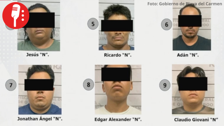 Desarticulan célula criminal ligada a ataques contra bares y homicidios en Playa del Carmen