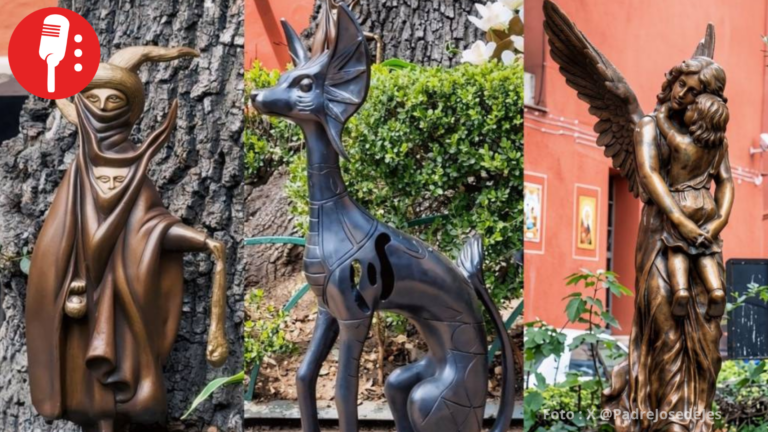 Así fue el robo de esculturas de bronce de iglesia de San Cosme, alcaldía Cuauhtémoc