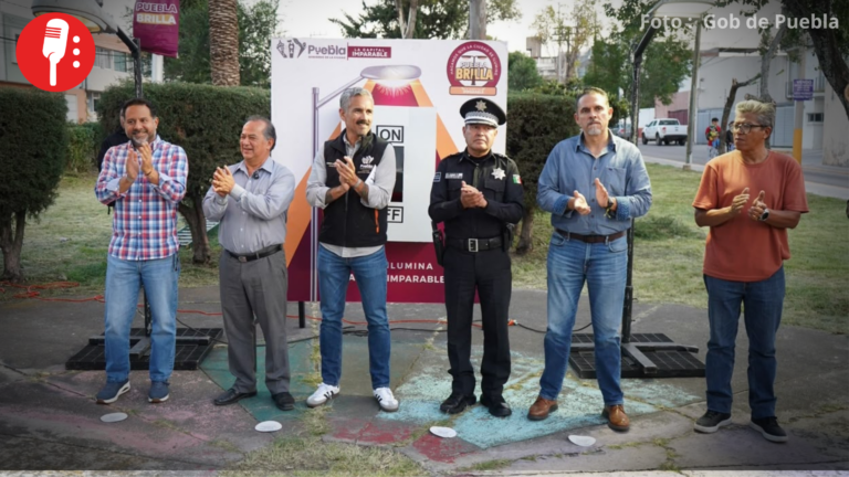 Modernización total de alumbrado público en la colonia Reforma, Puebla