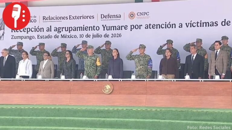 Sheinbaum reconoce a Fuerzas Armadas por labores de rescate tras terremotos en Venezuela