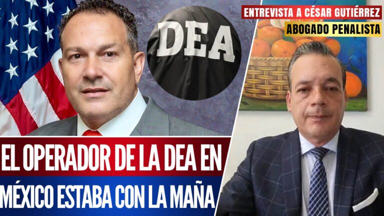 Entrevista | La DEA quiere venganza vs México; Presidenta exhibe a sus jefes ligados al crimen: César Gutiérrez