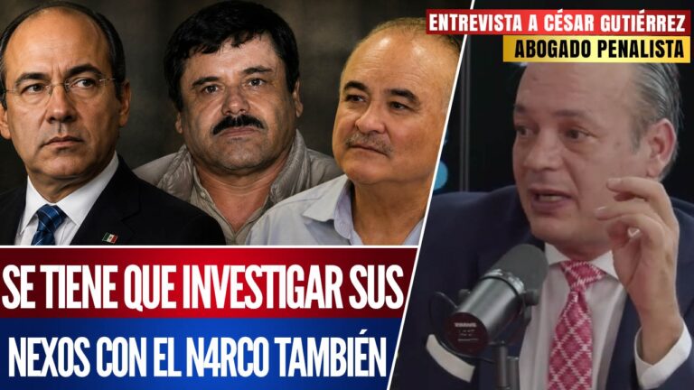 #Entrevista | Ruffo no solo era huachicolero; Calderón y “El Chapo” también lo acusaron de narco: César Gutiérrez