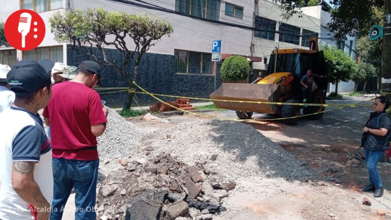 Reparación del socavón en Guadalupe Inn entra en su recta final; reabrirán la vialidad este lunes