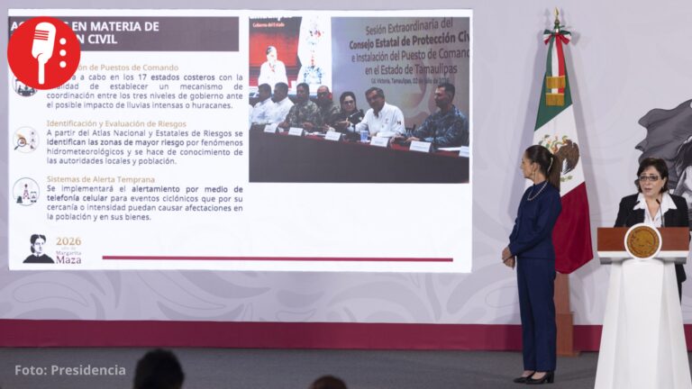 Sheinbaum alista alerta por celular ante lluvias extremas provocadas por “El Niño”