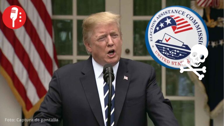 Trump descabeza organismo electoral; enciende alarmas por posible injerencia en elecciones