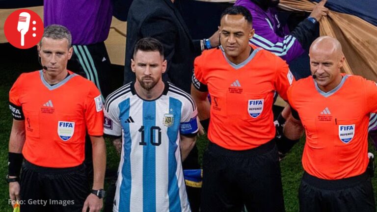 FIFA pone al árbitro favorito de Messi para la semifinal ante Inglaterra