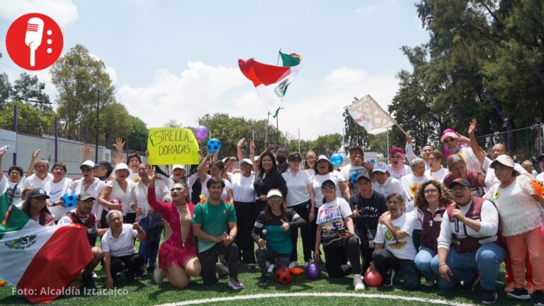 Lourdes Paz cierra la Fiesta Futbolera y convierte a Iztacalco en referente del deporte