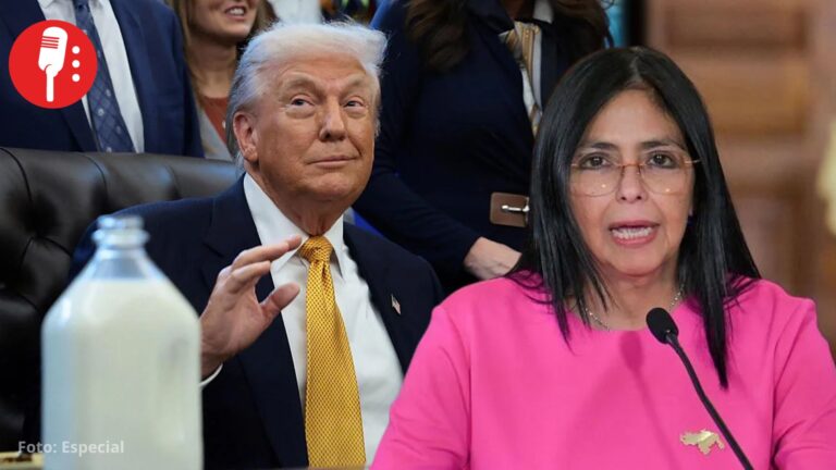 Trump pide inmunidad para Delcy Rodríguez en Estados Unidos