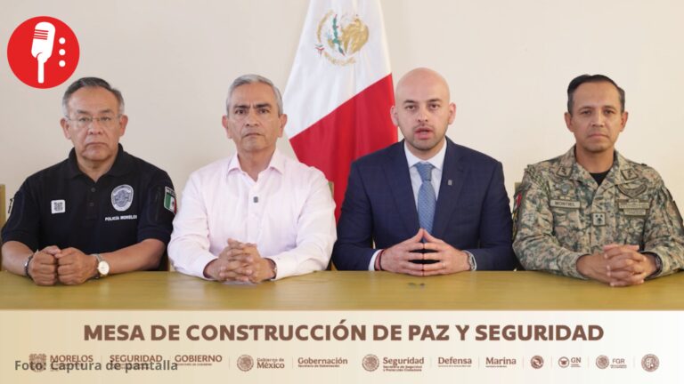 Tras asesinato del alcalde de Temoac, autoridades activan sesión permanente de seguridad en Morelos