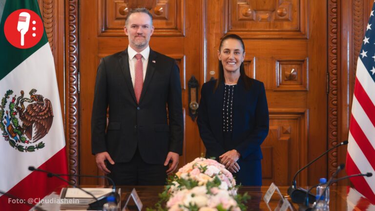 Sheinbaum y Jamieson Greer avanzan en revisión del T-MEC desde Palacio Nacional