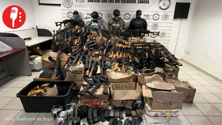 Golpe al Cártel de Sinaloa: aseguran arsenal con más de 272 mil cartuchos en Sonora