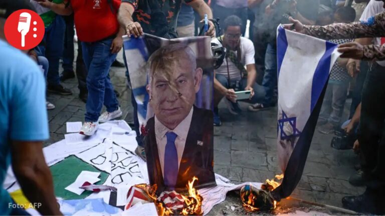 Chavistas protestan en Caracas contra presencia de Estados Unidos e Israel tras terremotos