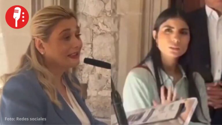 Maru Campos humilla a su asistente durante conferencia pública