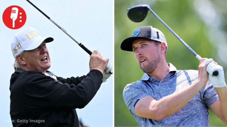 Harry Kane presume que jugó golf con Trump: “Fue una experiencia surrealista”