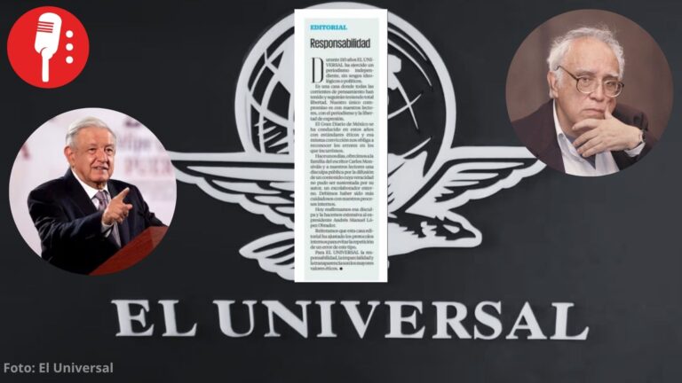 Después de 12 días, El Universal por fin se disculpa con AMLO