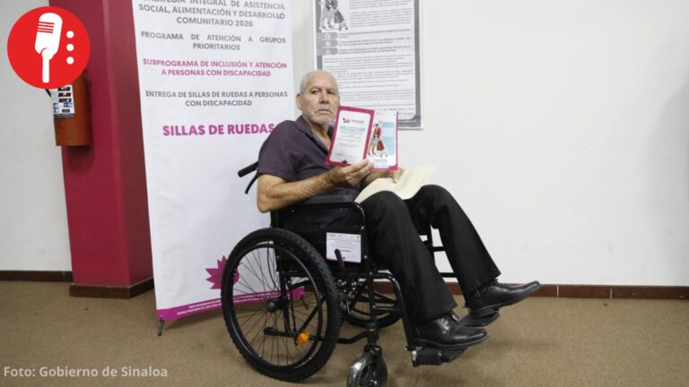 DIF Sinaloa entrega 70 sillas de ruedas y supera los 500 apoyos en 2026