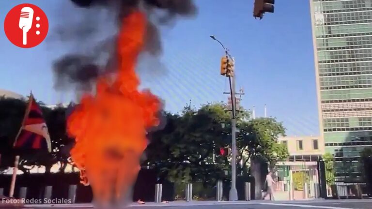 Hombre se prende fuego frente a la sede de la ONU en Nueva York