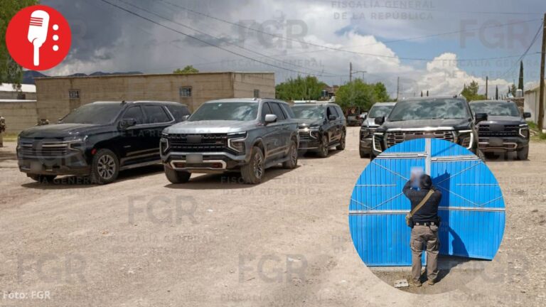 FGR asegura armas, equipo táctico y siete vehículos tras cateo en Durango