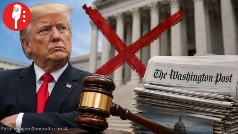 Juez desecha la millonaria demanda de Trump contra The Washington Post