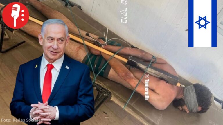Se viraliza imagen de palestino torturado en prisión israelí; gobierno de Netanyahu admite que es real