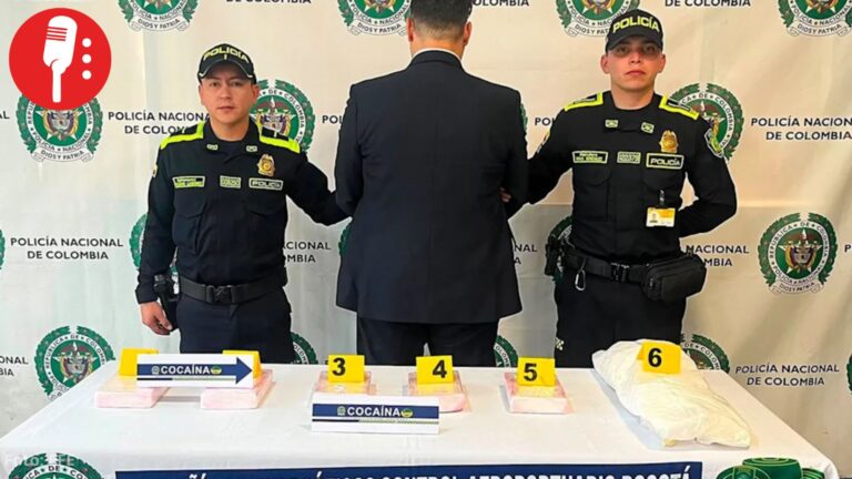 Detienen en Colombia a falso piloto que intentaba viajar a España con 10 kilos de cocaína