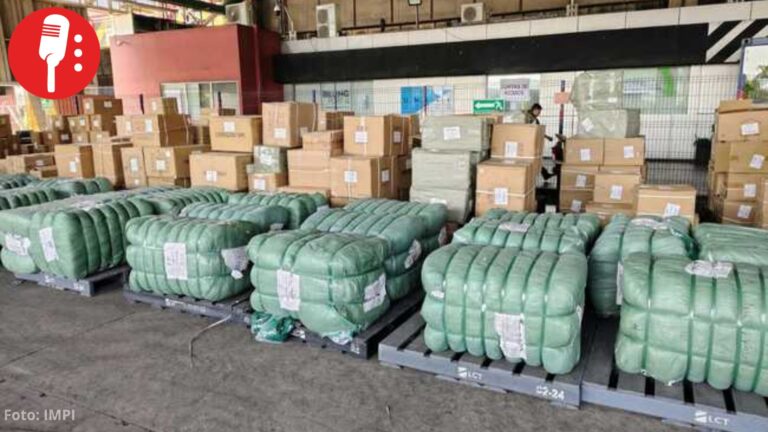 IMPI asegura casi 29 mil prendas deportivas apócrifas en Aduana de Michoacán